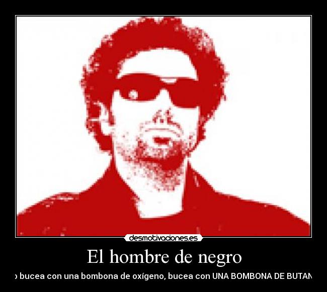 El hombre de negro -