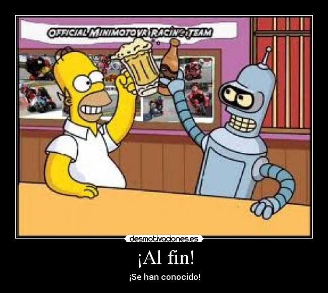 carteles homer simpson futurama desmotivaciones