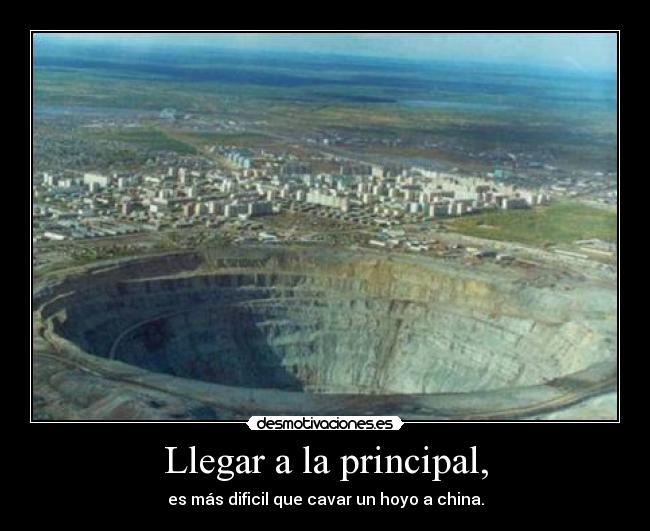 carteles llegar principal desmotivaciones