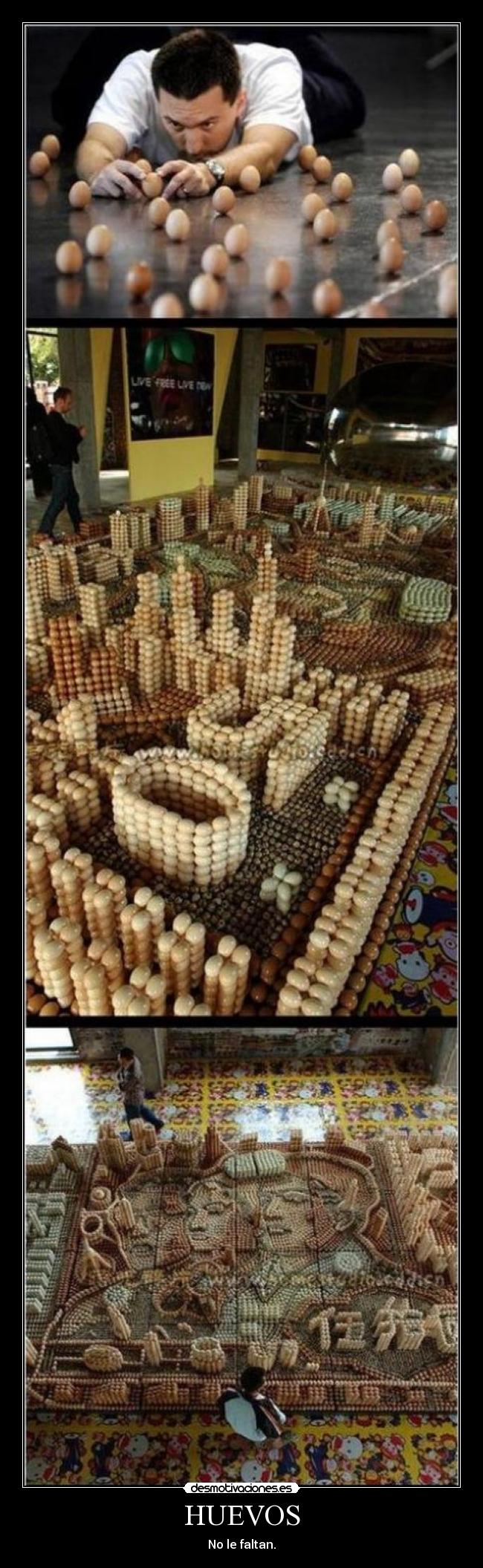 carteles estructura huevos chocolate desmotivaciones