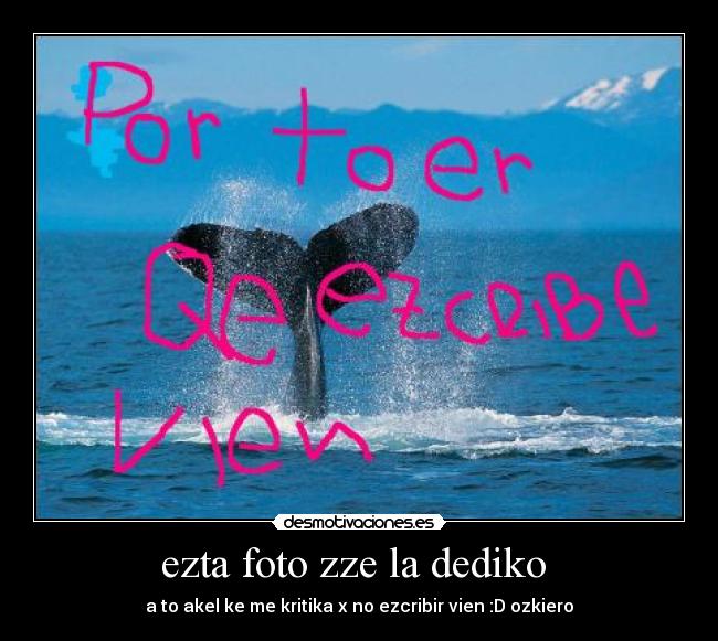 ezta foto zze la dediko  - 