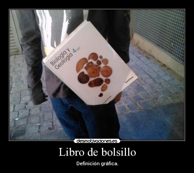 Libro de bolsillo - Definición gráfica.
