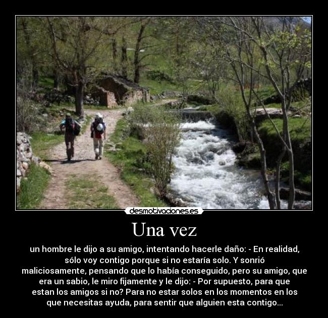Una vez -