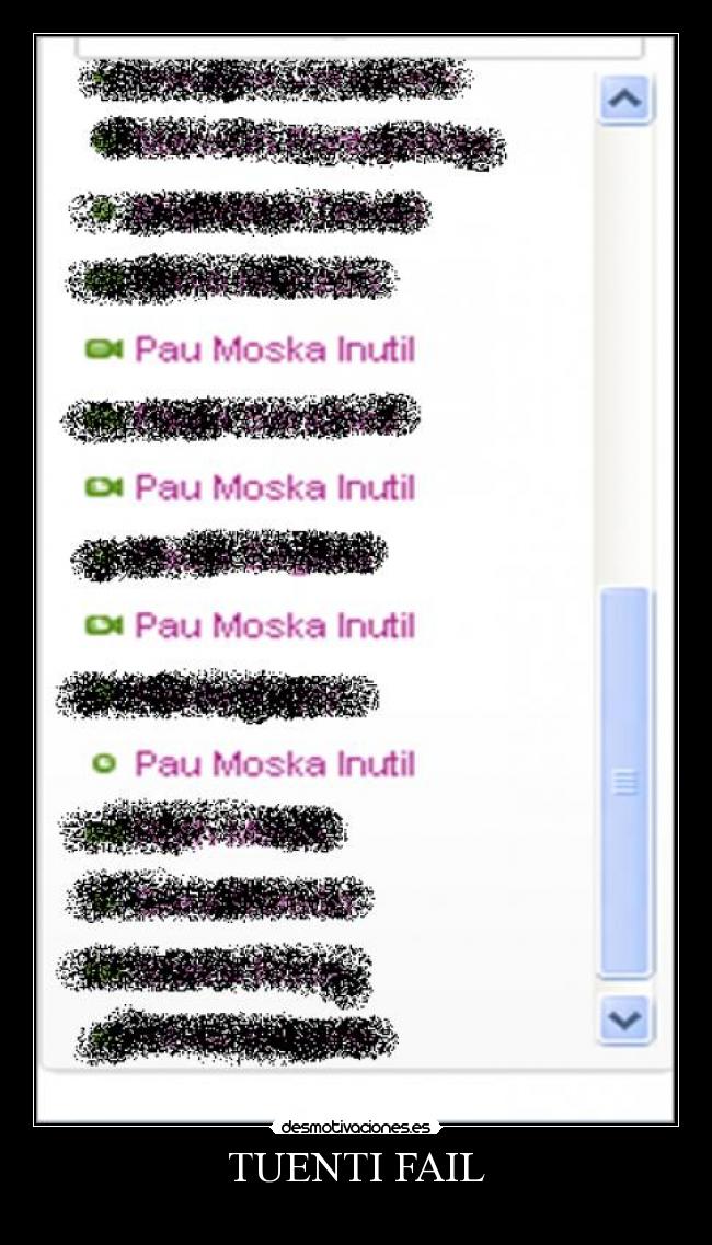 TUENTI FAIL -