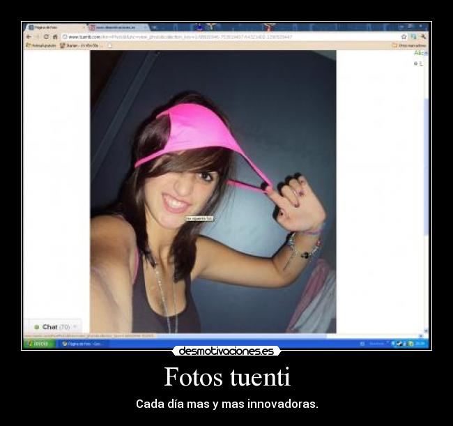 Fotos tuenti - Cada día mas y mas innovadoras.