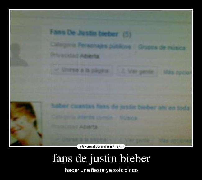 fans de justin bieber - 