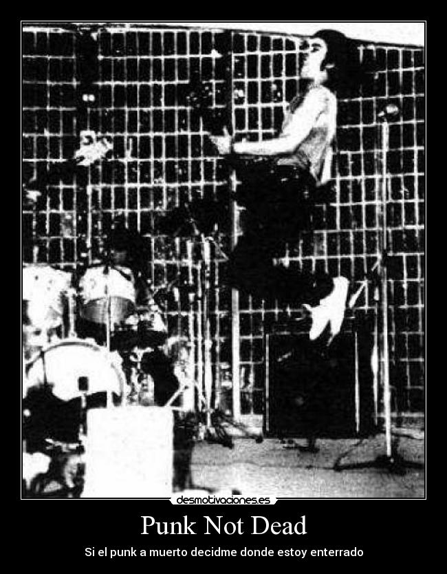 Punk Not Dead - Si el punk a muerto decidme donde estoy enterrado