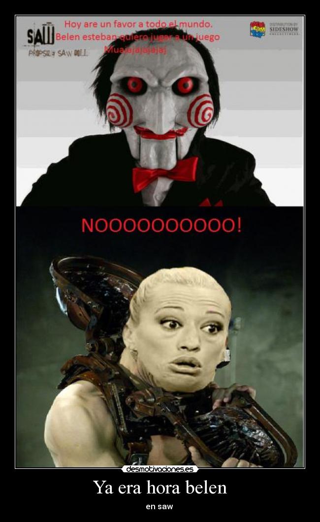 Ya era hora belen - en saw