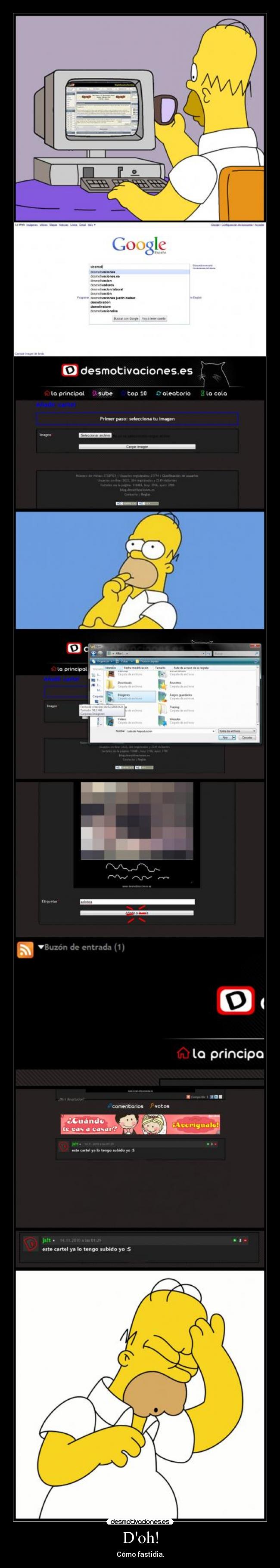carteles homer doh cartel desmotivacion aelebea desmotivaciones