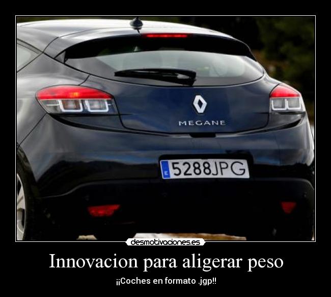 Innovacion para aligerar peso -