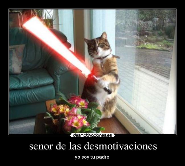 senor de las desmotivaciones - yo soy tu padre 