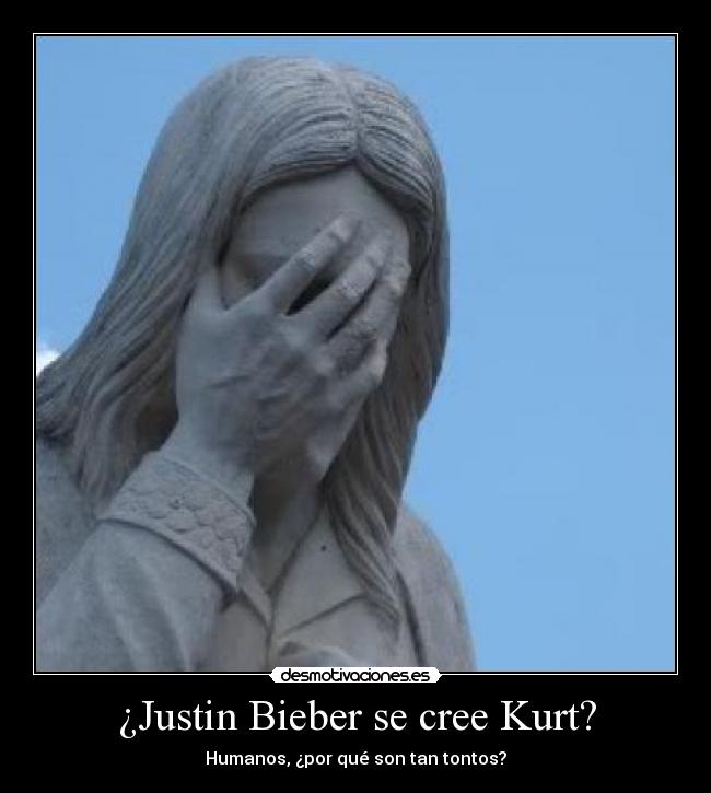 ¿Justin Bieber se cree Kurt? -