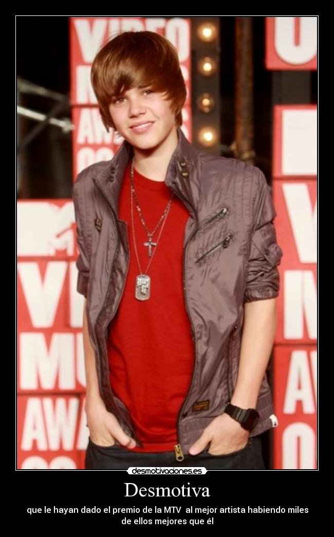 carteles justin bieber desmotivaciones