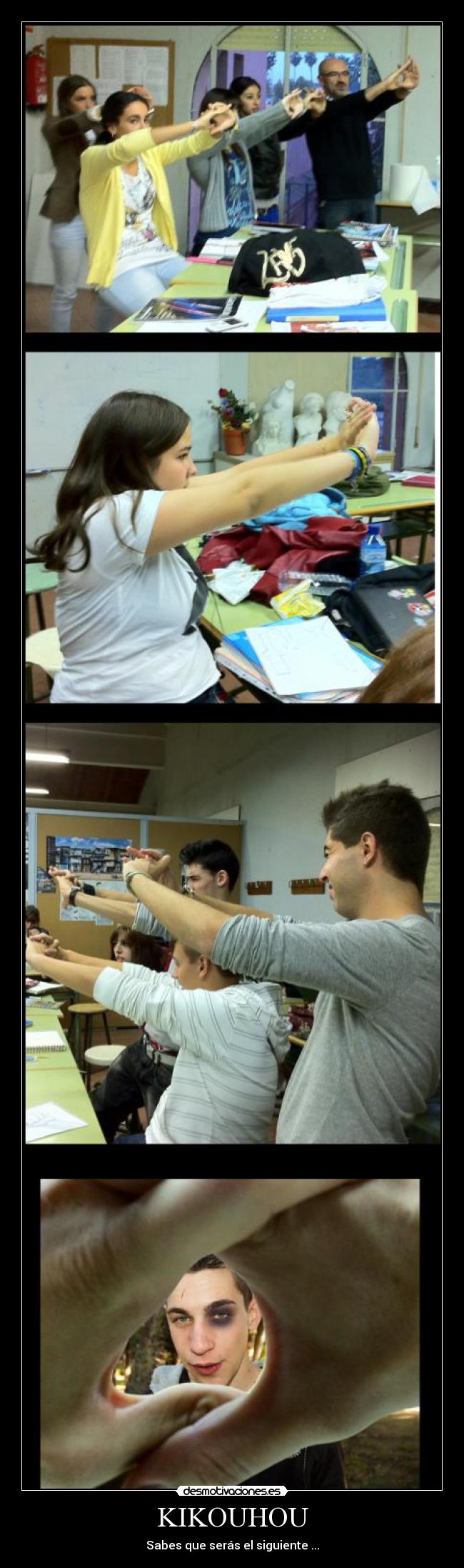 carteles sabes que seras siguiente kikouhou im_your_destiny teixidor escuela arte desmotivacion desmotivaciones