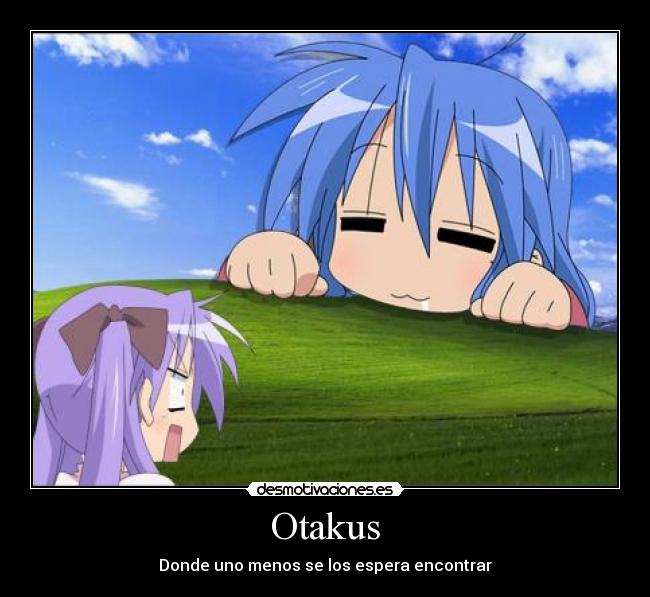 carteles otakus desmotivaciones