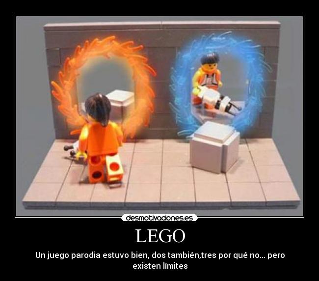 LEGO - Un juego parodia estuvo bien, dos también,tres por qué no... pero existen límites