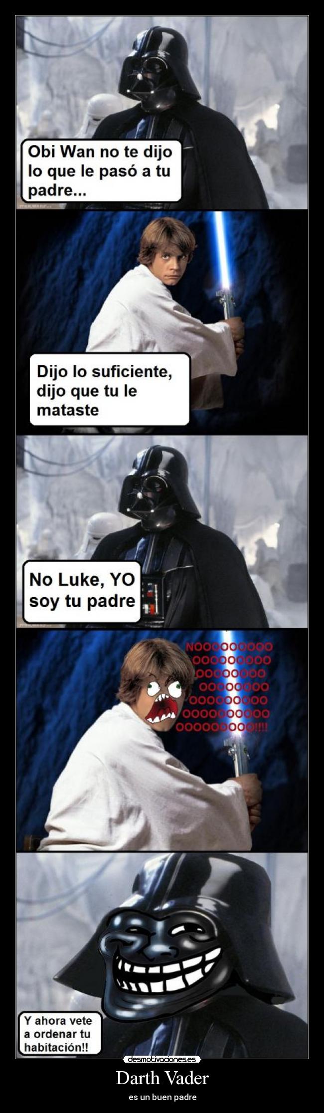 carteles darth vader desmotivaciones