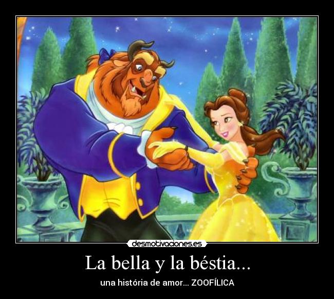 La bella y la béstia... -