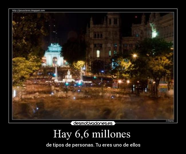 Hay 6,6 millones  - 