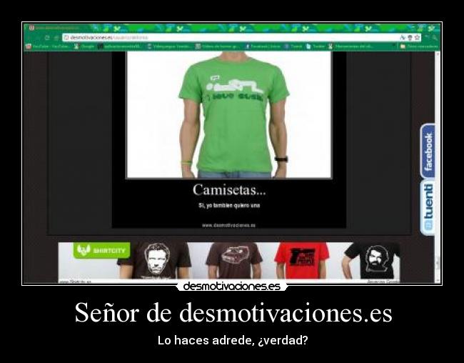 Señor de desmotivaciones.es -