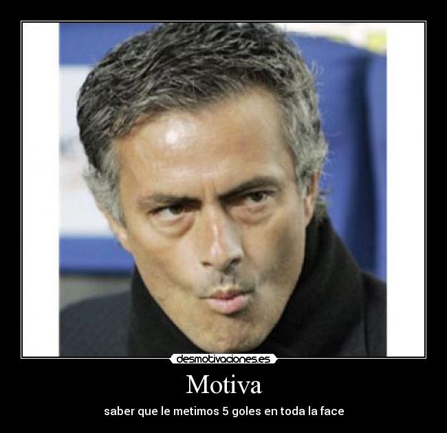 Motiva - saber que le metimos 5 goles en toda la face
