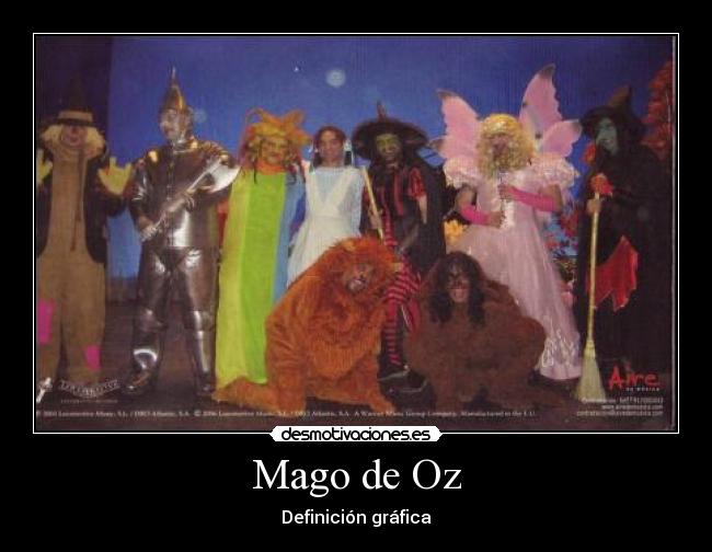 Mago de Oz - Definición gráfica