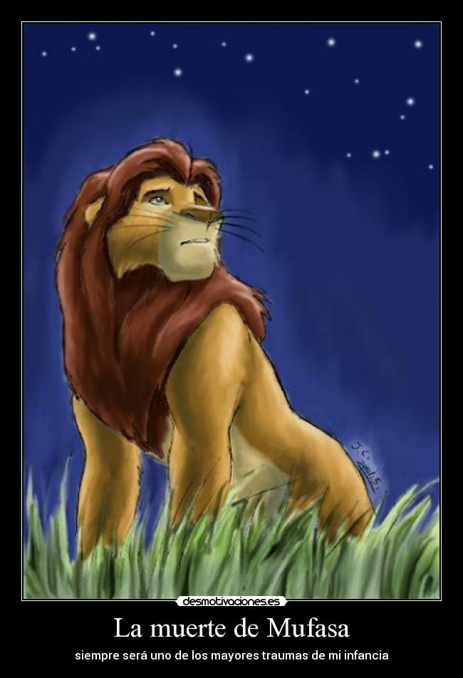 La muerte de Mufasa -
