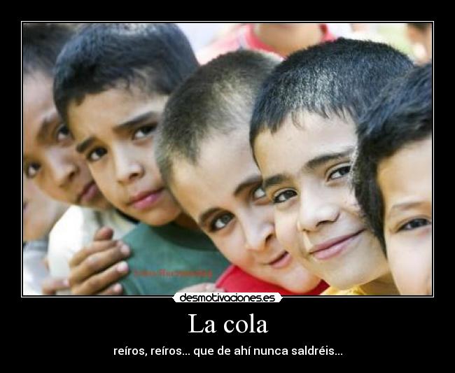 carteles cola desmotivaciones