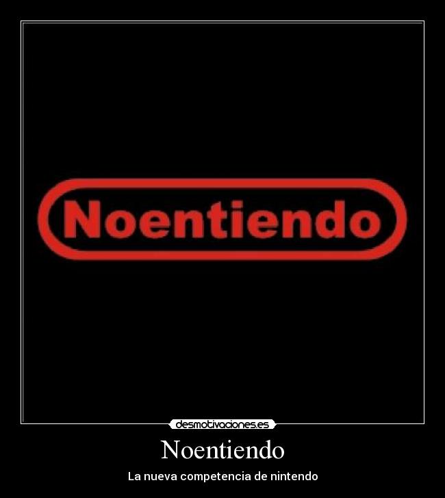 Noentiendo - La nueva competencia de nintendo
