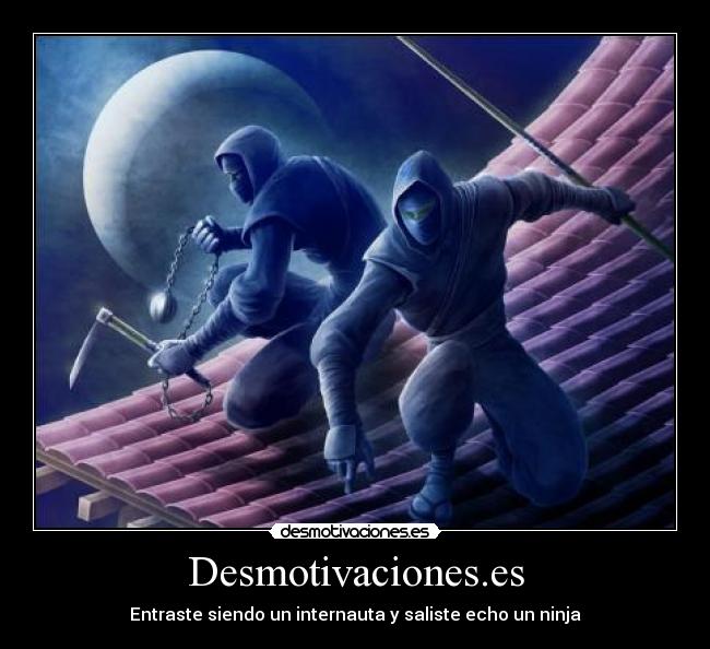 carteles escuela ninja desmotivacioneses desmotivaciones