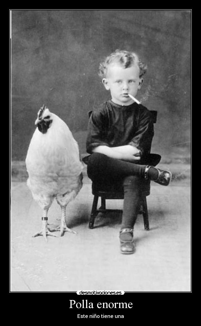 Polla enorme -
