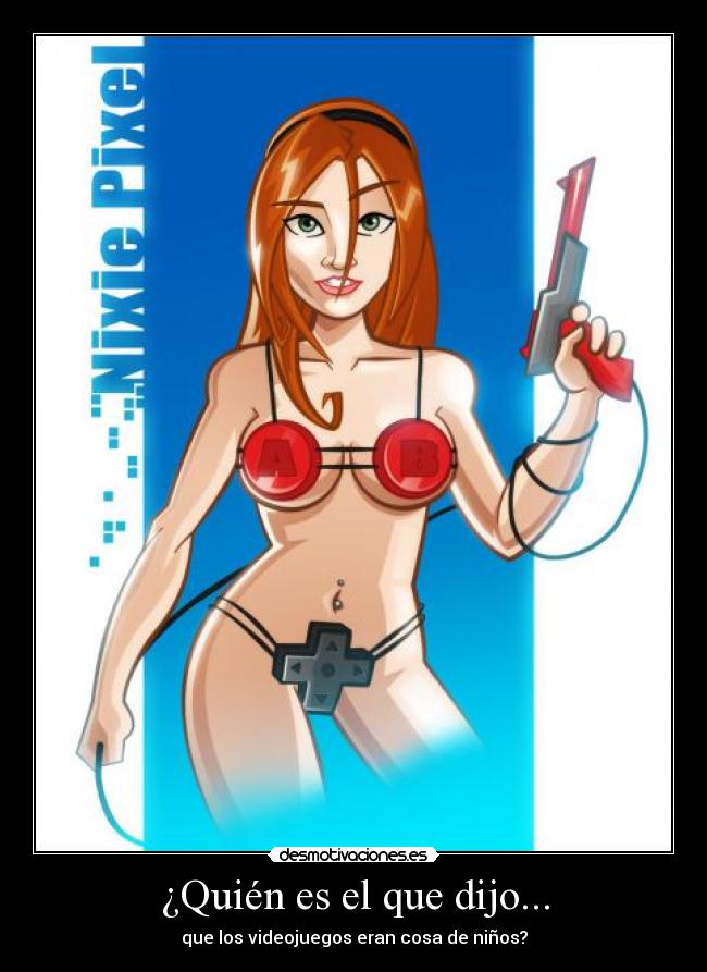 carteles videojuegos cosa ninos pr0n nintendo desmotivaciones