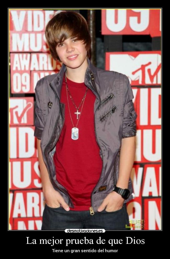 carteles dios justin bieber desmotivaciones