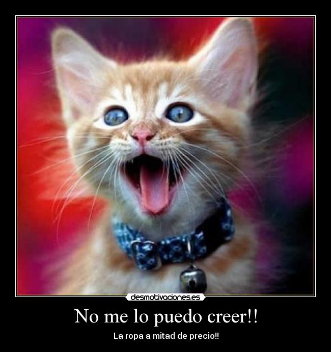 No me lo puedo creer!! - La ropa a mitad de precio!!