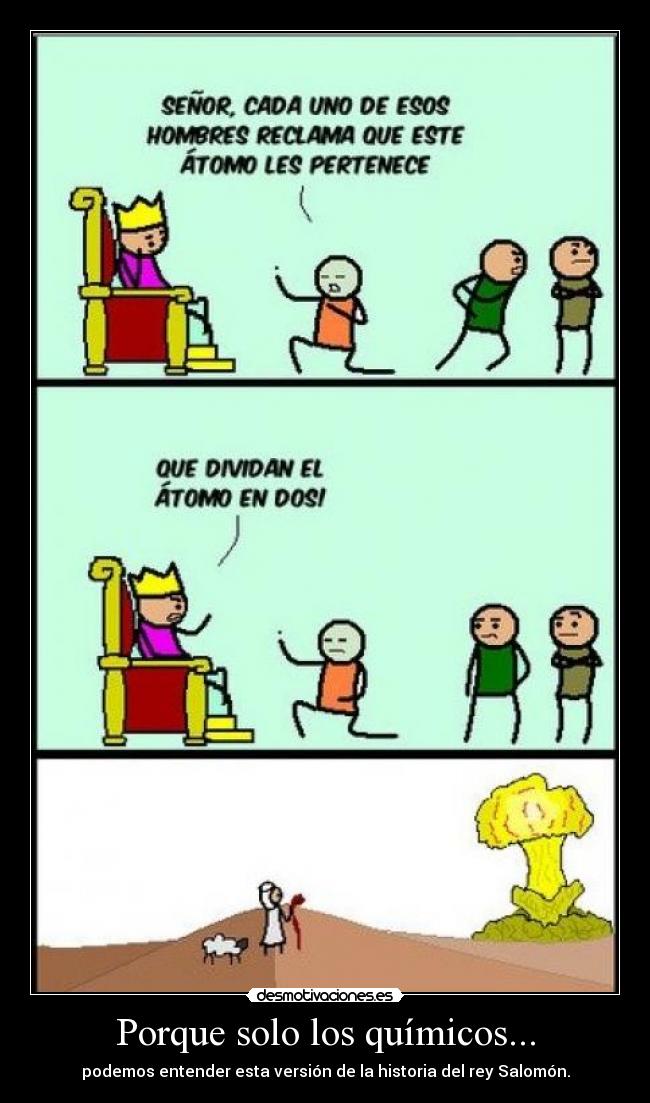 Porque solo los químicos... - 