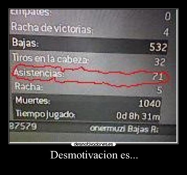 Desmotivacion es... - 