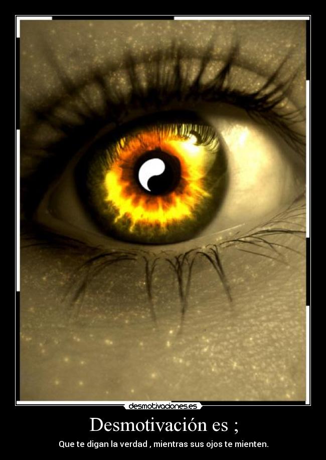 Desmotivación es ; - 