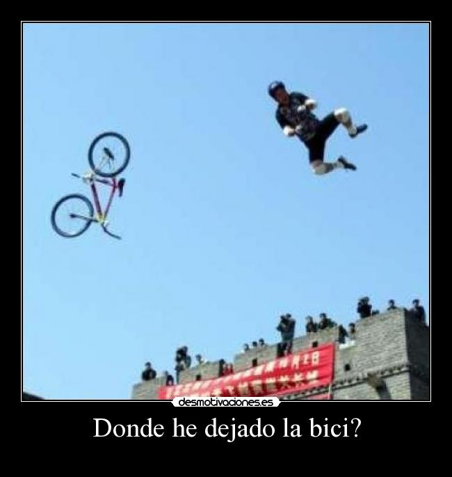 Donde he dejado la bici? - 