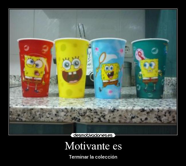 Motivante es - Terminar la colección