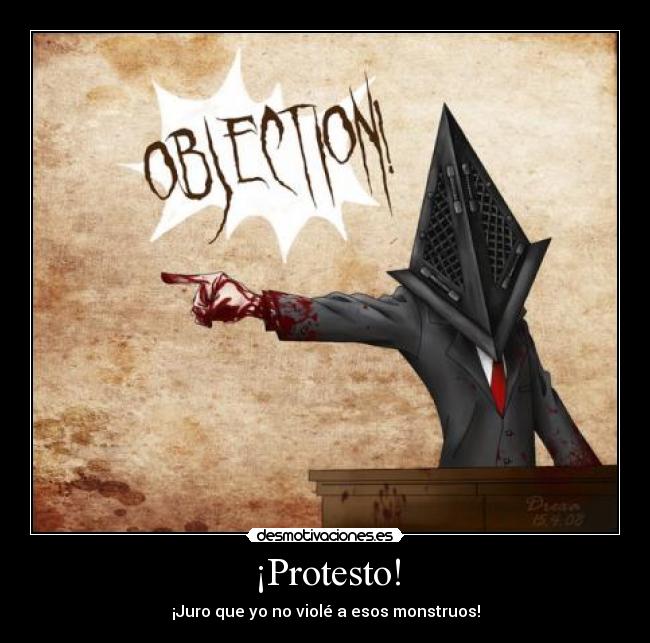¡Protesto! -