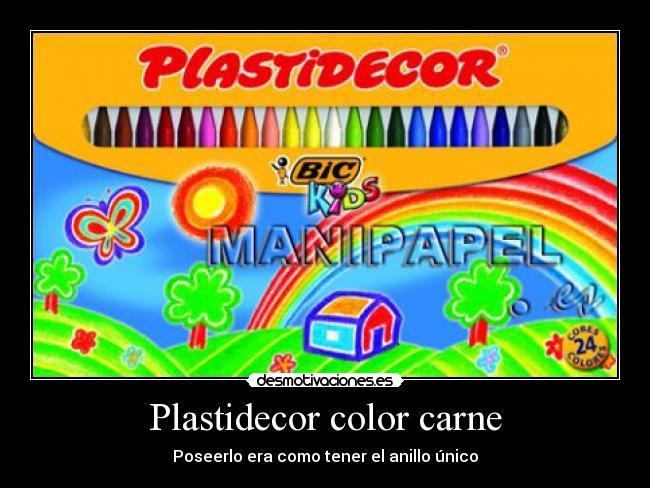 Plastidecor color carne - 