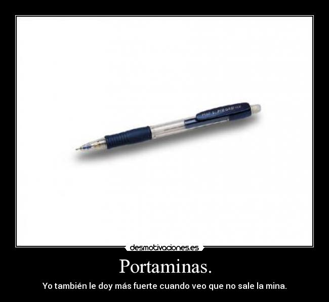 Portaminas. -