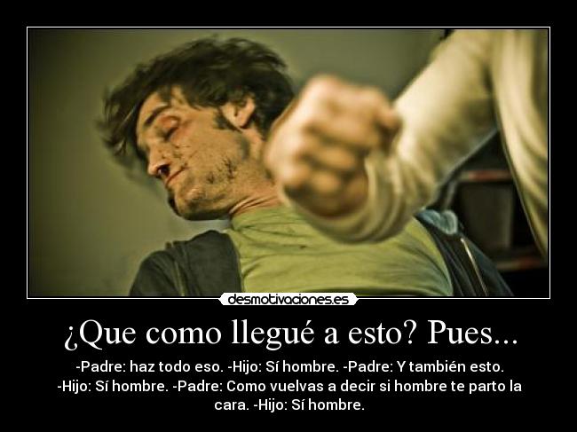 carteles punetazo desmotivaciones