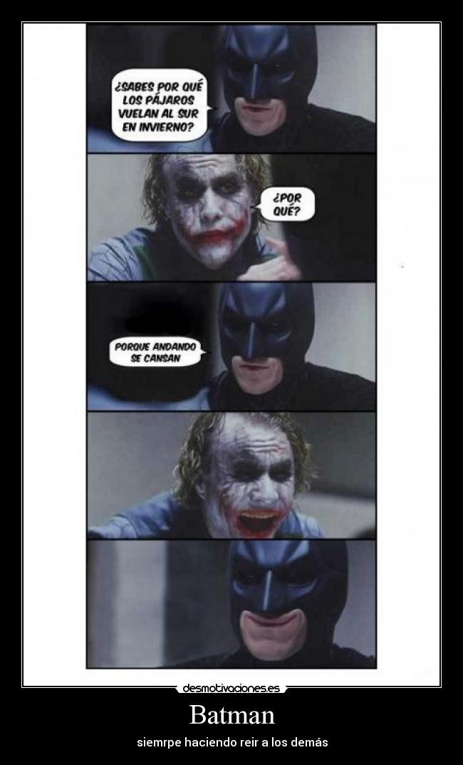 carteles batman desmotivaciones