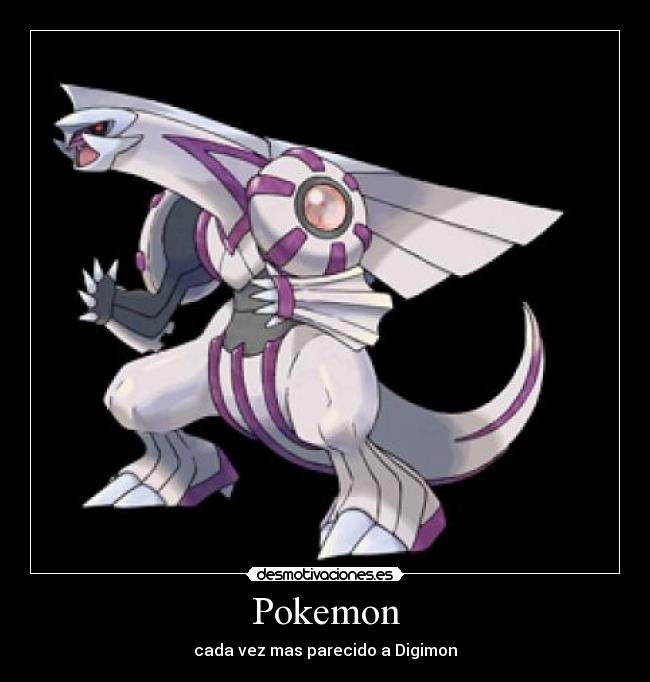 Pokemon - cada vez mas parecido a Digimon