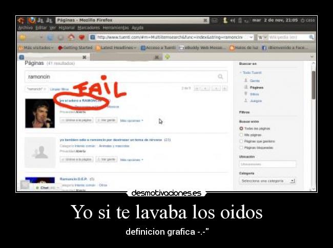 carteles musica ramoncin desmotivaciones