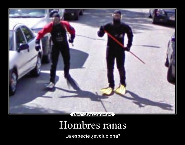 Hombres ranas -