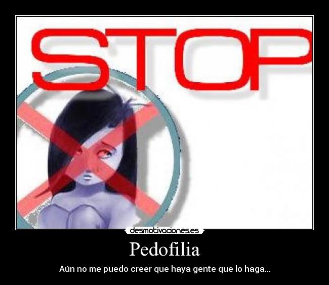 carteles pedofilia desmotivaciones