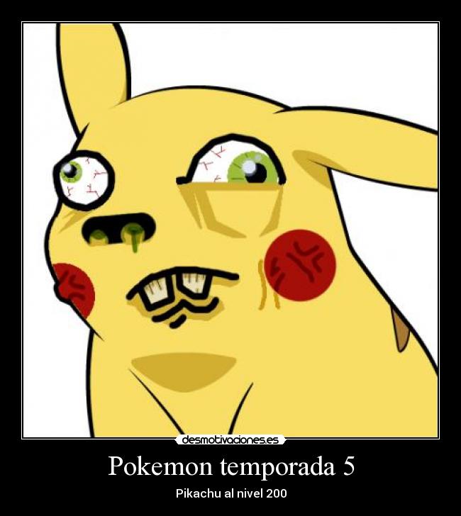 Pokemon temporada 5 - Pikachu al nivel 200
