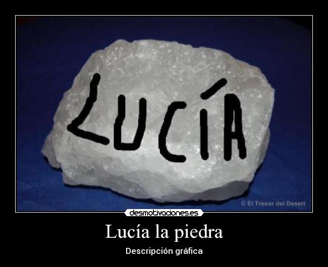 Lucía la piedra - 